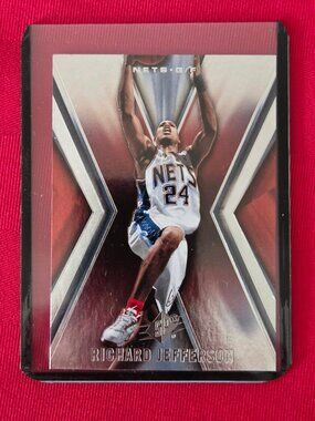 2005 UPPER DECK, RICHARD JEFFERSON, NEW JERSEY NETS N.B.A. CARD!!!